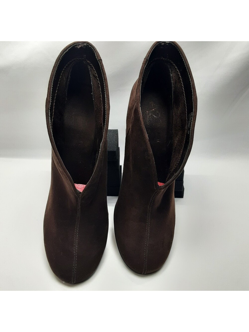 A2 - Aerosoles - Gold Role Bootie - Women - Size 8W - Brown Ankle Boots - Picture 3 of 8